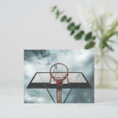 Hübsches Basketballgeschenk Postkarte (Stehend Vorderseite)