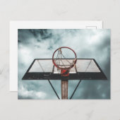 Hübsches Basketballgeschenk Postkarte (Vorne/Hinten)