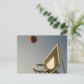 Hübsches Basketballgeschenk Postkarte (Stehend Vorderseite)