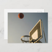 Hübsches Basketballgeschenk Postkarte (Vorne/Hinten)