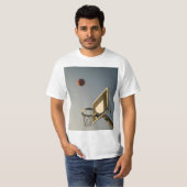 Hübsches Basketballgeschenk T-Shirt (Vorne ganz)