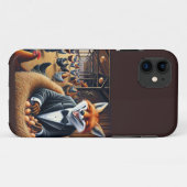Hübsches Bauernhaus Art Fox in Hen House Stealing  Case-Mate iPhone Hülle (Rückseite (Horizontal))