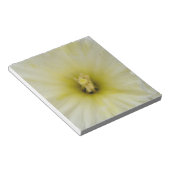 Hübsches, blass gefärbtes Daffodil Notepad Notizblock (angewinkelt)