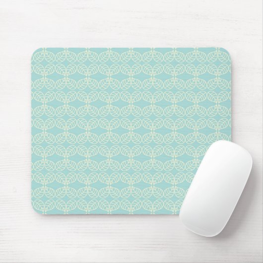 Hübsches blasses Aqua Mousepad (Mit Mouse)