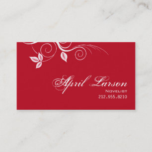 Hübsches Blätter 1 - Visitenkarte