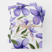 Hübsches Blau Geschenkpapier Set (Beispiel)