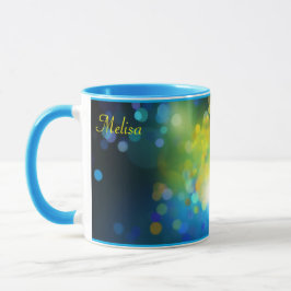 Hübsches Blau ist mein Lieblingsfarbenpräparat Tasse