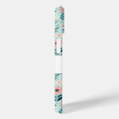 Hübsches Blau und rosa Pastellfarben Blume Case-Mate iPhone Hülle (Rückseite / Rechts)