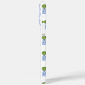 Hübsches Blau und Weiß Chinoiserie Thema Case-Mate iPhone Hülle (Rückseite / Links)