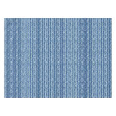 Hübsches Blau und Weiß Toile de Jouy Tischdecke (Vorderseite (Horizontal))