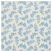 Hübsches Blau Vergiss mich nicht Muster Stoff (Muster)