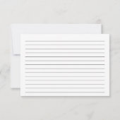 Hübsches blaues Blumenkohl Rezept Brautparty (Rückseite)