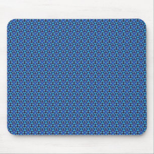 Hübsches blaues Muster-Mousepad Mousepad