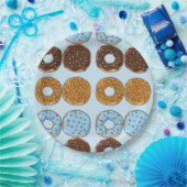 Hübsches blaues pappteller (Party)