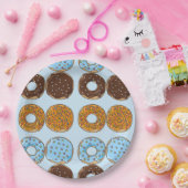 Hübsches blaues pappteller (Party)