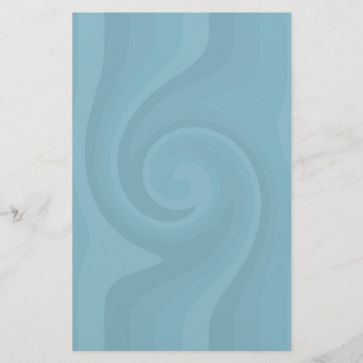 Hübsches blaues Schreibpapier Briefpapier (Vorderseite)