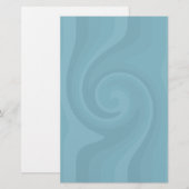 Hübsches blaues Schreibpapier Briefpapier (Vorne/Hinten)