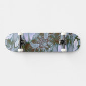 Hübsches blaues Seidenbild Skateboard (Horizontal)