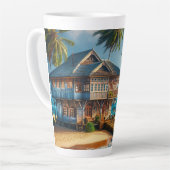 Hübsches Blockhaus Milchtasse (Linke Ecke)