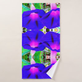 Hübsches Blumenbad-Tuch-Set Badhandtuch Set