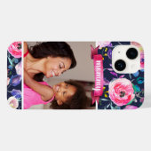 Hübsches Blumenbenutzerdefiniertes Foto Geschenk f Case-Mate iPhone Hülle (Rückseite (Horizontal))