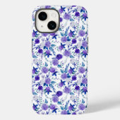 Hübsches Blumendesign Case-Mate iPhone Hülle (Rückseite)