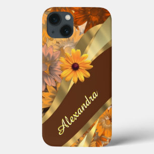 Hübsches, blumenfarbenes personalisiertes Muster Case-Mate iPhone Hülle