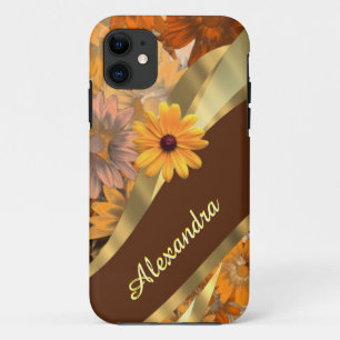 Hübsches, blumenfarbenes personalisiertes Muster Case-Mate iPhone Hülle