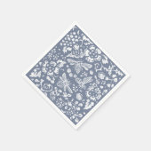 Hübsches Blumengartenmuster Serviette (Ecke)