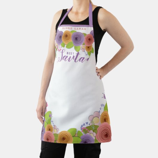 Hübsches Blumenmoor Schürze (InSitu)