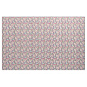 Hübsches Blumenmuster auf dem Lavendel Stoff (Yard (91,4 cm))