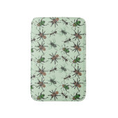 Hübsches Blumenmuster Badematte (Vorderseite Vertikal)