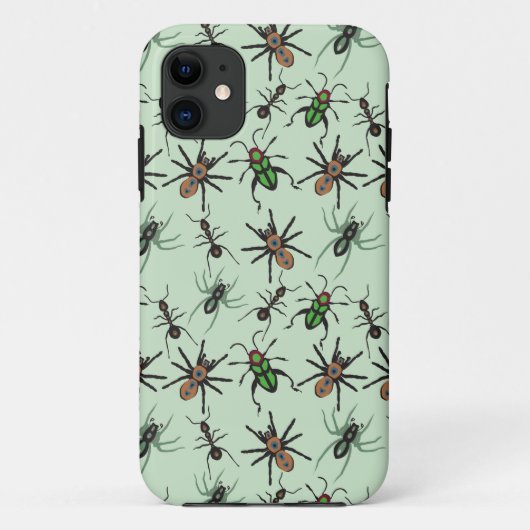 Hübsches Blumenmuster Case-Mate iPhone Hülle (Rückseite)