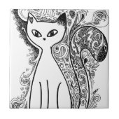 Hübsches Blumenmuster Fliese (Vorderseite)