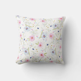 Hübsches Blumenmuster Kissen