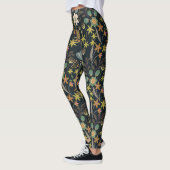 Hübsches Blumenmuster Leggings (Links)