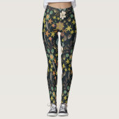Hübsches Blumenmuster Leggings (Vorderseite)