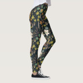 Hübsches Blumenmuster Leggings (Rechts)