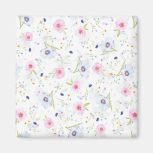 Hübsches Blumenmuster Magnet