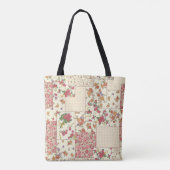 Hübsches Blumenmuster - Nahtloses Design Tasche (Rückseite)