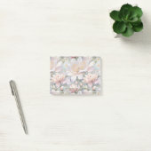 Hübsches Blumenmuster Pfingstrosen Floral Post-it Klebezettel (Büro)