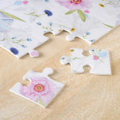 Hübsches Blumenmuster Puzzle (Seite)