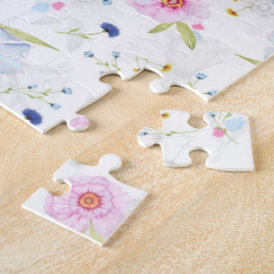 Hübsches Blumenmuster Puzzle
