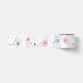 Hübsches Blumenmuster Satinband (Vorderseite)