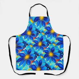 Hübsches Blumenmuster Schürze