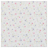 Hübsches Blumenmuster Stoff (Nahaufnahme)