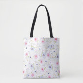 Hübsches Blumenmuster Tasche (Vorderseite)