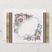 Hübsches Blumensüß 16 Einladung (Rückseite)