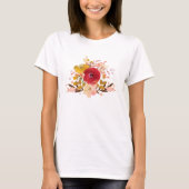 Hübsches Blumenwasser T-Shirt (Vorderseite)