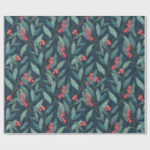 Hübsches Blumenweihpapier Geschenkpapier (Flach)